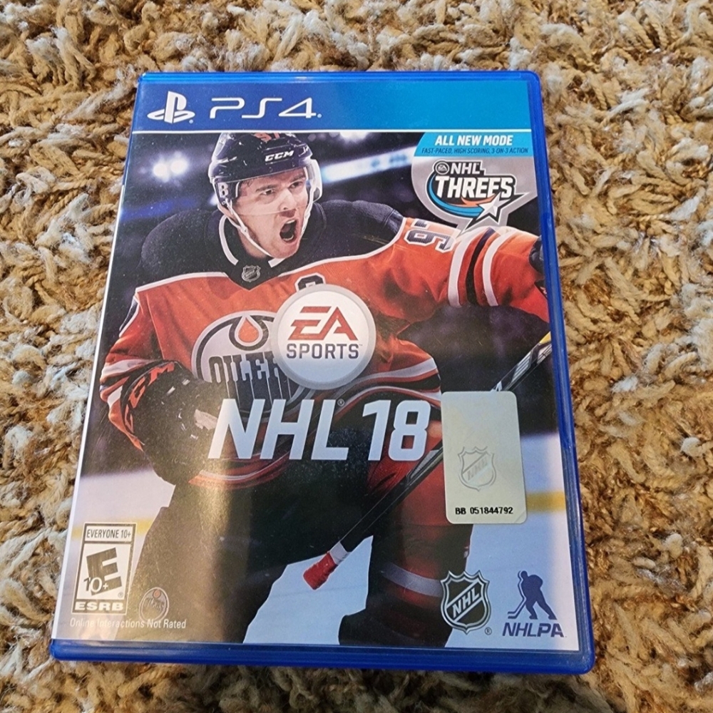 Nhl 18 game for ps4